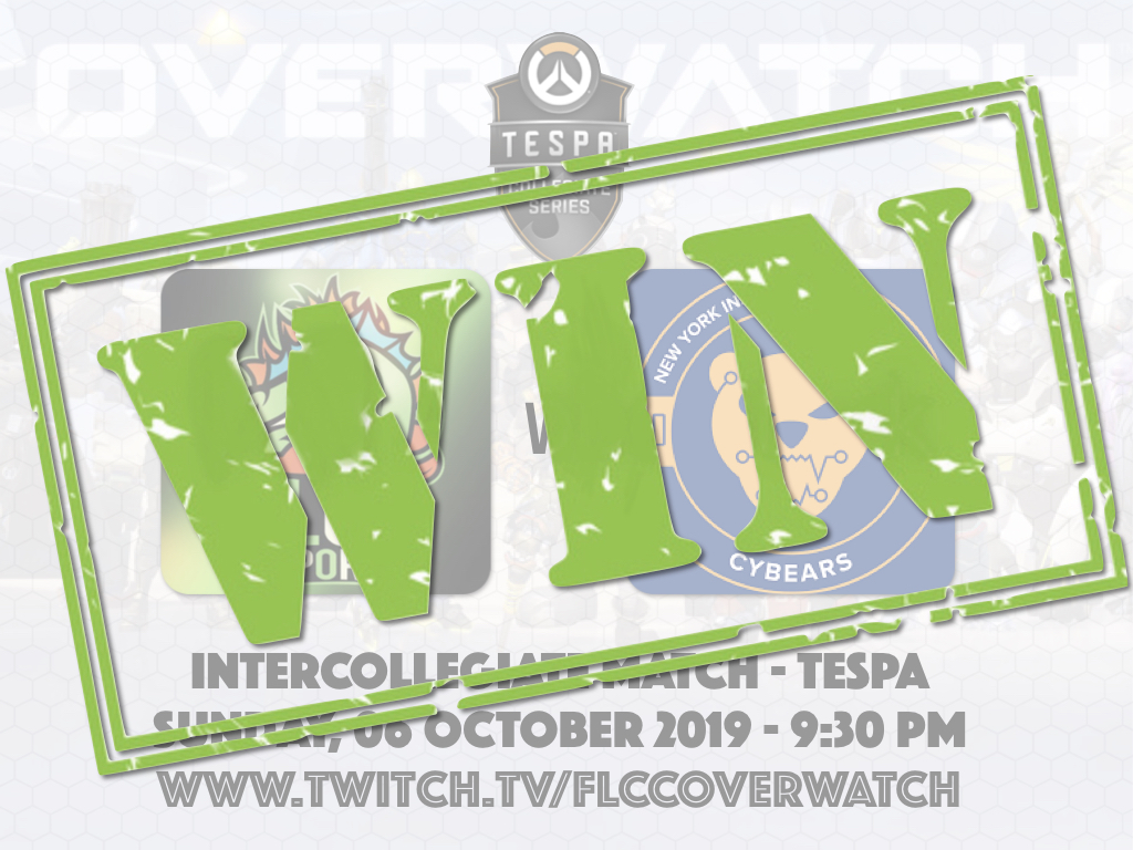 Varsity Overwatch Victory Over New York Institute of Technology,  2-0-1