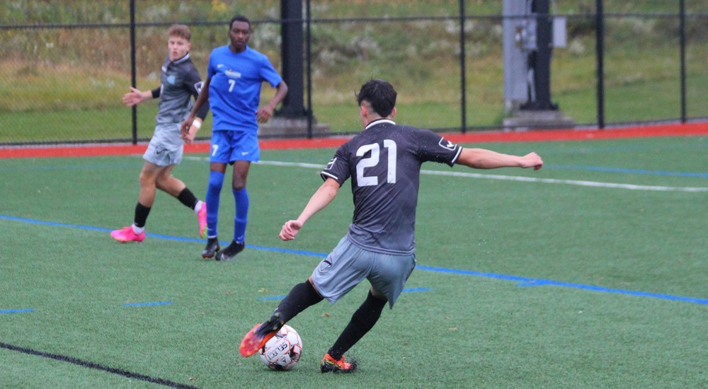 Men's Soccer Gives Up Early Lead to Cayuga