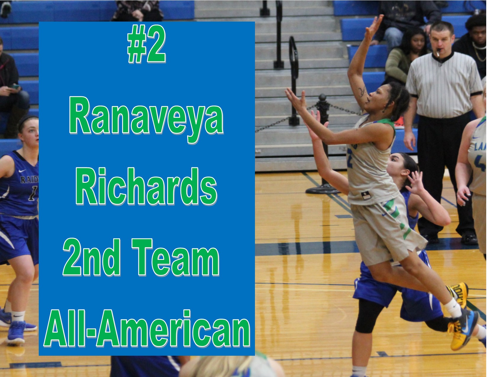 Ranaveya Richards Named 2nd Team All-American