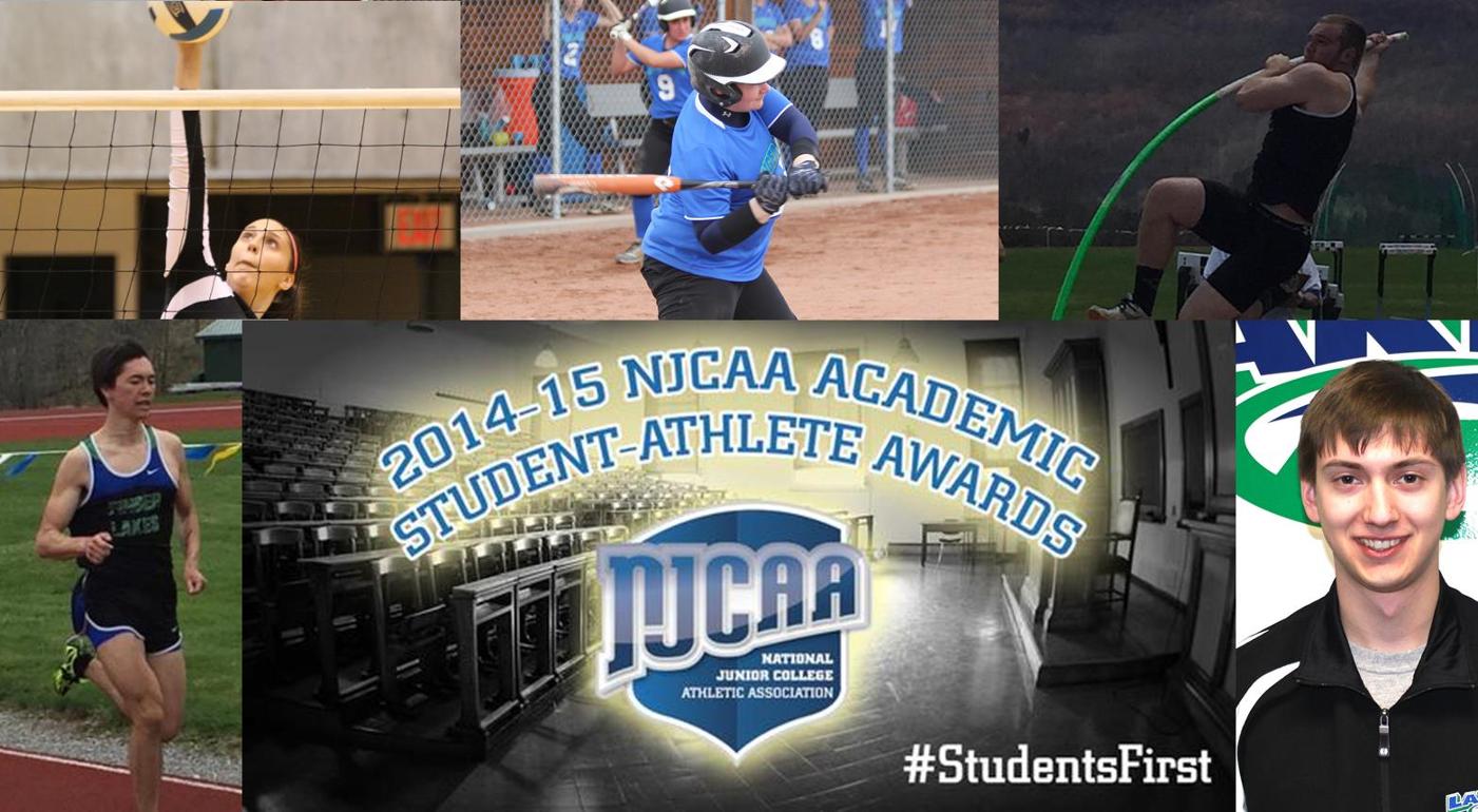 Five Lakers Earn NJCAA Student-Athlete Awards